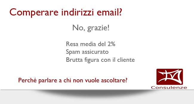 comprare indirizzi email