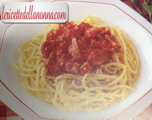 gli spaghetti alla buttera, una tradizione della cucina toscana