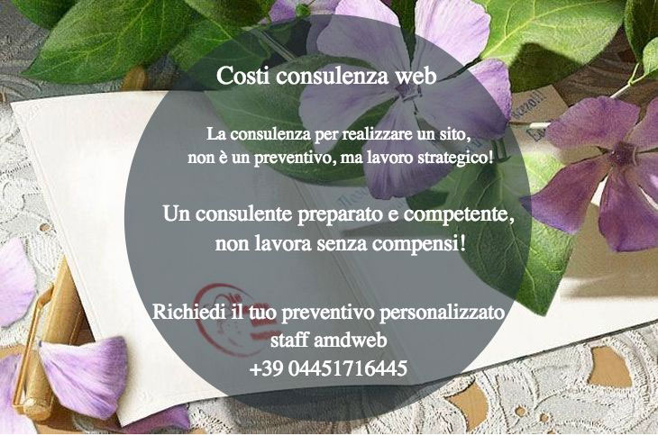 Costi consulenza web