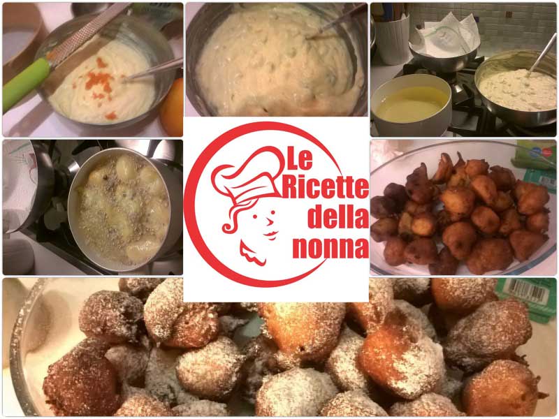 Frittelle di carnevale con la ricotta