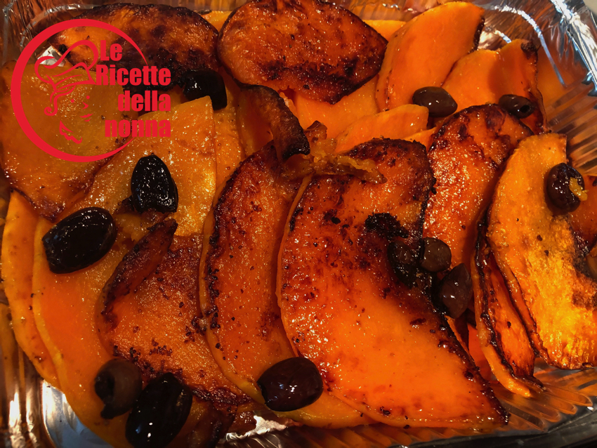 zucca al forno | lericettedellanonnna.com