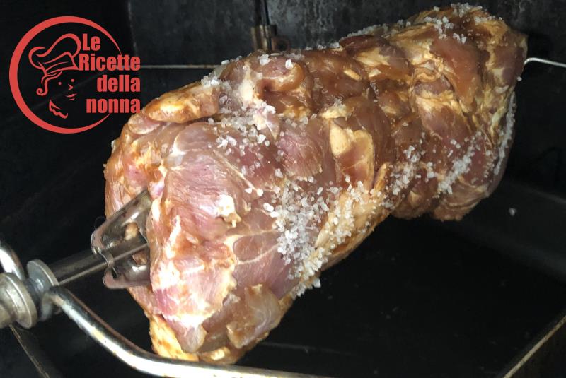 coppa allo spiedo (forno)